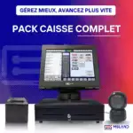 Pack Caisse Enregistreuse tactile Complet - neuf - le Meilleur prix au maroc chez Msland