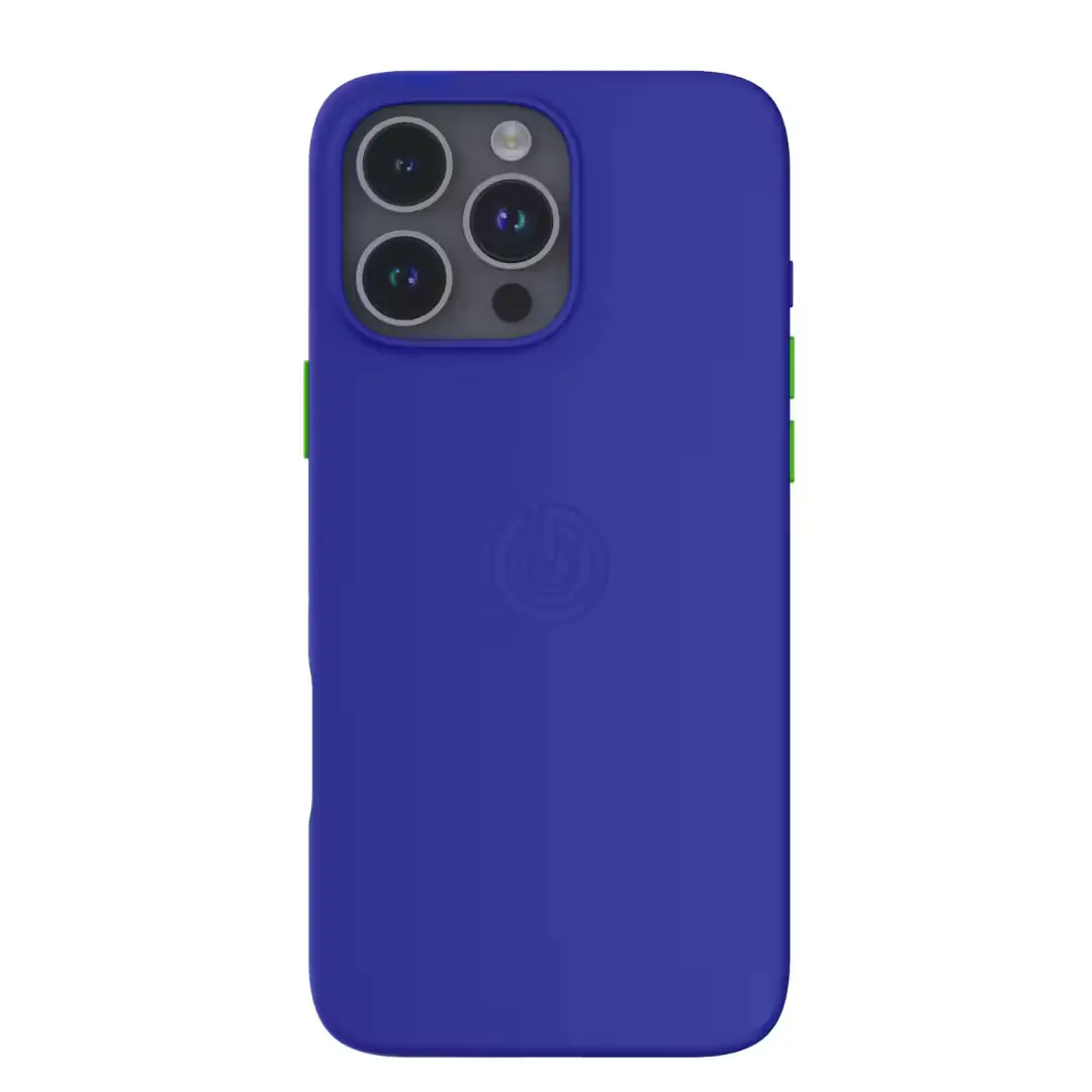 Pochette Goui Bleu Azur pour iPhone 16 Pro Max avec MagSafe