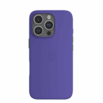 Pochette iPhone 16 Pro Max violette avec MagSafe