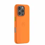 Pochette iPhone 16 Pro orange tigre face avant
