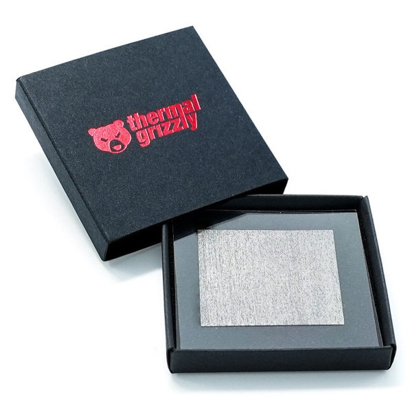 Thermal Grizzly KryoSheet 33x33 mm (1) KryoSheet sur CPU