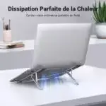Support Ugreen plié pour transport facile