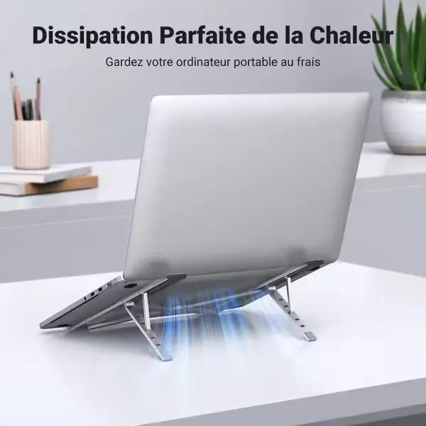 Support Ugreen plié pour transport facile