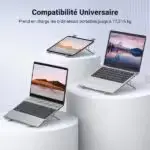 Support pliable Ugreen en aluminium