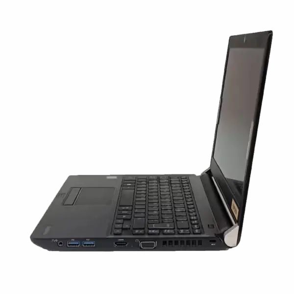 Toshiba Satellite Pro A30-D from right side