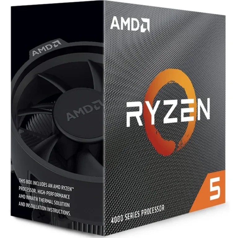 AMD Ryzen 5 4600G avec ventilateur Wraith Stealth