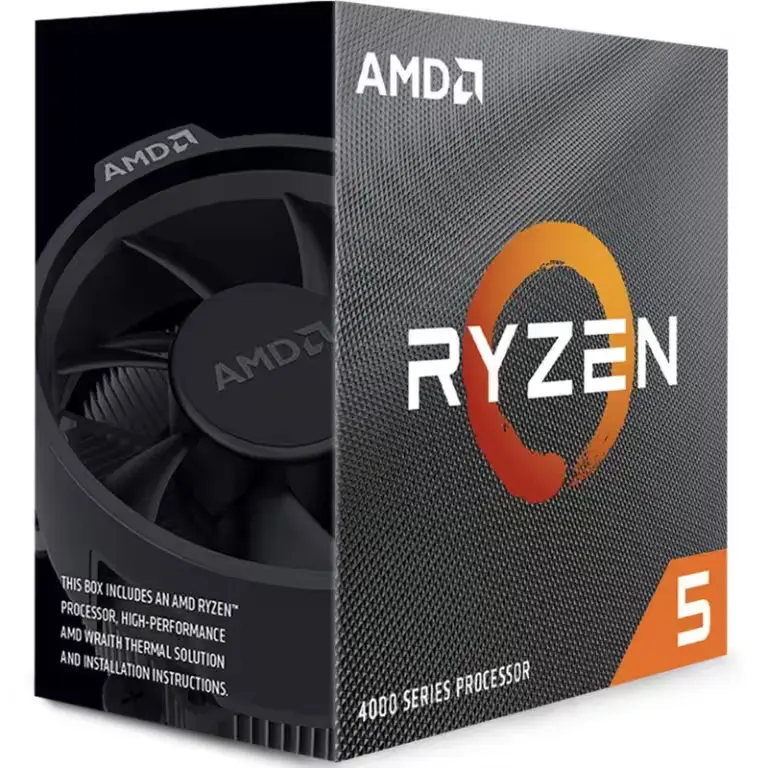 AMD Ryzen 5 4600G avec ventilateur Wraith Stealth