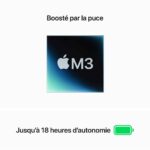 MacBook Air M3 13 pouces profil fin