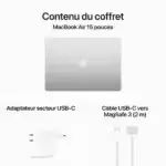 MacBook Air M3 15" profil fin