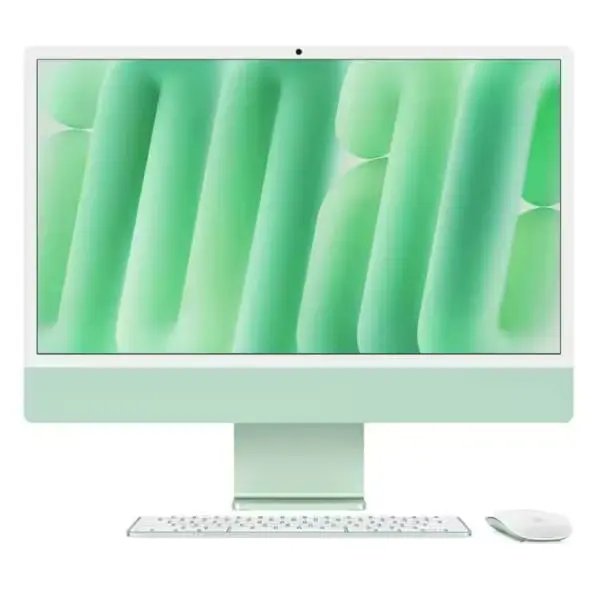 Apple iMac 24 pouces vert face avant