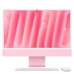 Apple iMac M4 24 pouces rose vue de face