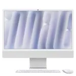 Apple iMac M4 24″ Silver face avant
