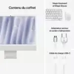 Apple iMac M4 24″ clavier et souris inclus