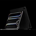 Apple iPad Pro 13’’ 2024 Space Black vue frontale