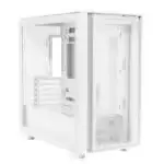 Boîtier Asus A21 Mesh Blanc vue frontale