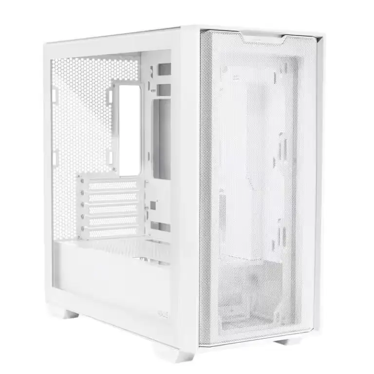 Boîtier Asus A21 Mesh Blanc vue frontale