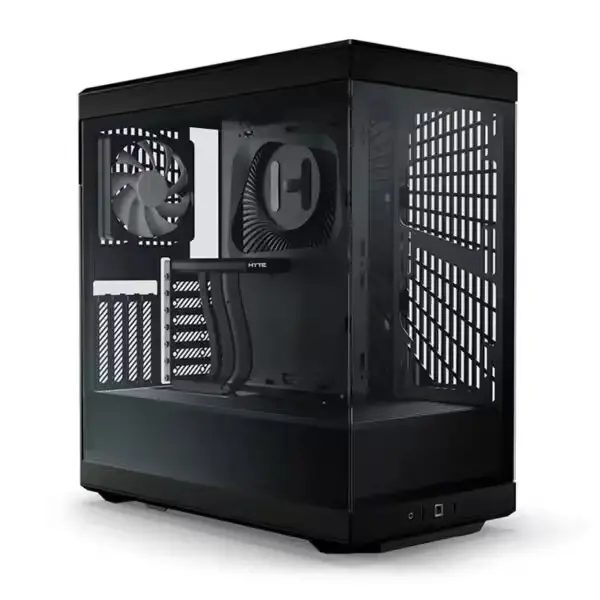 Hyte Y40 – Vue arrière et connectiques