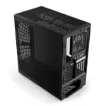 Boîtier Hyte Y40 Noir – Vue frontale