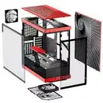 Boîtier Hyte Y40 Rouge RGB