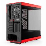 Boîtier Hyte Y40 Rouge intérieur