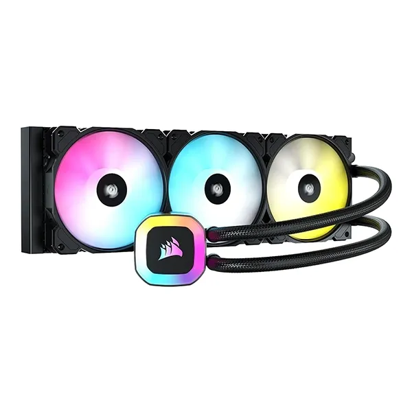Ventilateurs SP120 RGB ELITE CORSAIR H150 RGB