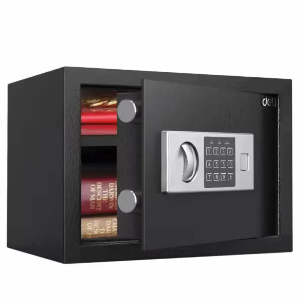 Coffre-fort numérique Deli ET521 fermé