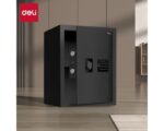 Coffre-fort Deli ET533 ouvert avec compartiment intérieur