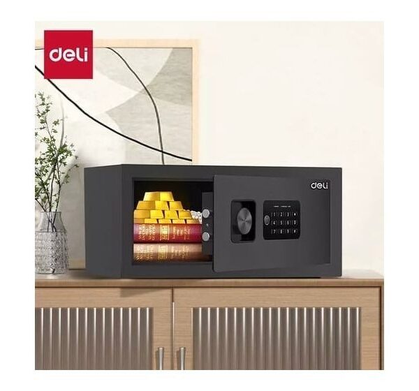 Coffre-fort Deli ET531 avec verrouillage électronique