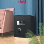 Coffre-fort Deli ET551 ouvert