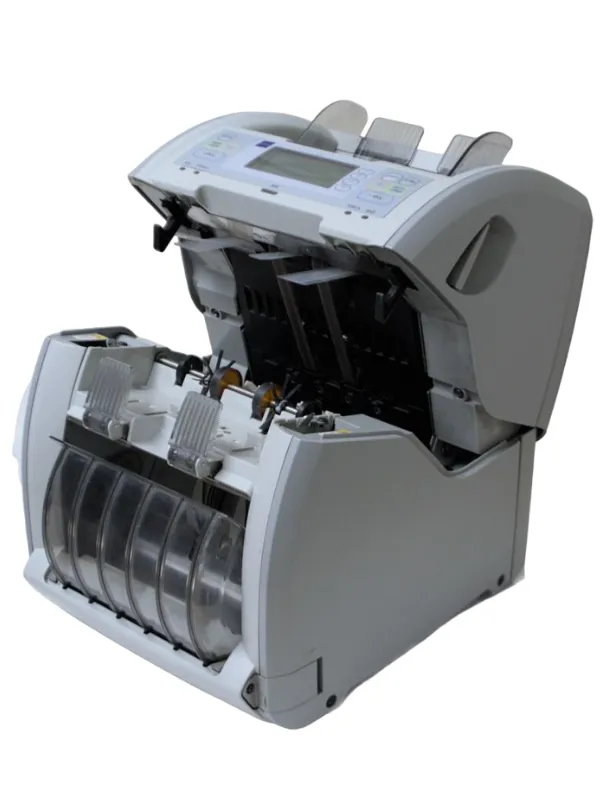 Compteuse GLORY GFS-120 en fonctionnement