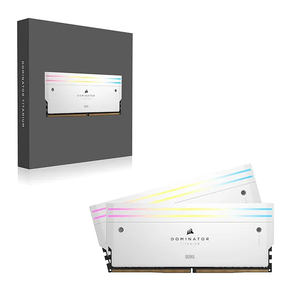 Corsair Dominator Titanium RGB – vue avant
