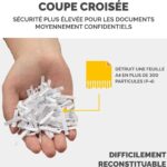 Destructeur Fellowes LX70 vue de face