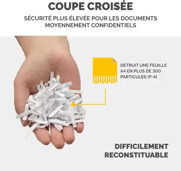 Destructeur Fellowes 99Ci en action