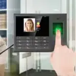 Pointeuse biométrique avec empreintes digitales Deli