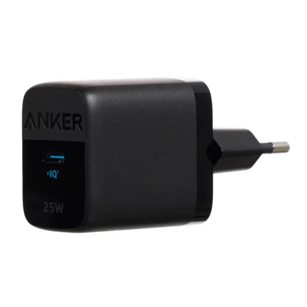 chargeur usb c 25w charge rapide smartphone