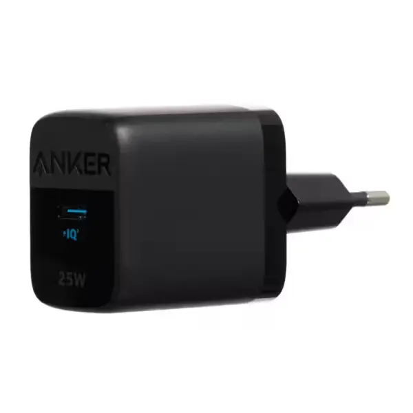chargeur usb c 25w charge rapide smartphone