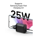 chargeur usb c 25w portable léger
