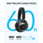 casque pliable space one pro transport facile