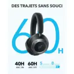 casque pliable space one pro transport facile
