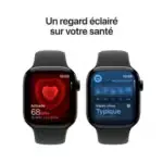 apple watch series 11 bracelet noir jais