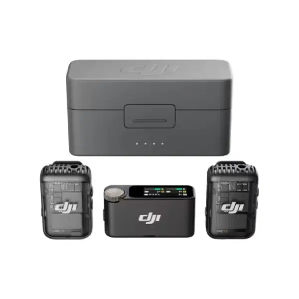 dji mic 2 micro sans fil avec 2 émetteurs
