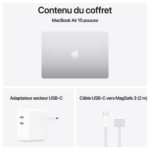 macbook air 15 écran liquid retina haute qualité