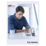 Chargeur GaN 30W compact pour smartphone et tablette