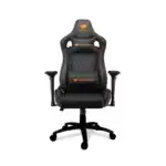 chaise gamer cougar armor s black cuir pvc premium