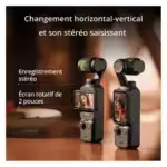 DJI Osmo Pocket 3 Creator Combo micro externe audio
