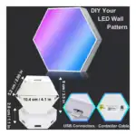 Light Panels Hexagon Lights setup gaming éclairage RGB