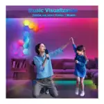 Light Panels Hexagon Lights vue globale éclairage mural