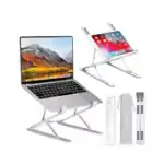 support ordinateur portable mc n8 aluminium reglable pliable