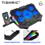 Laptop Cooling Pad Stand S500 utilisation gaming bureau
