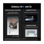 Samsung Galaxy Tab S9 8GB 128GB design fin élégant